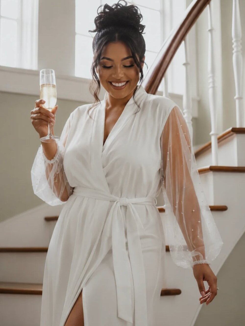 GRWM (Get Ready With Me) Bridal Robe